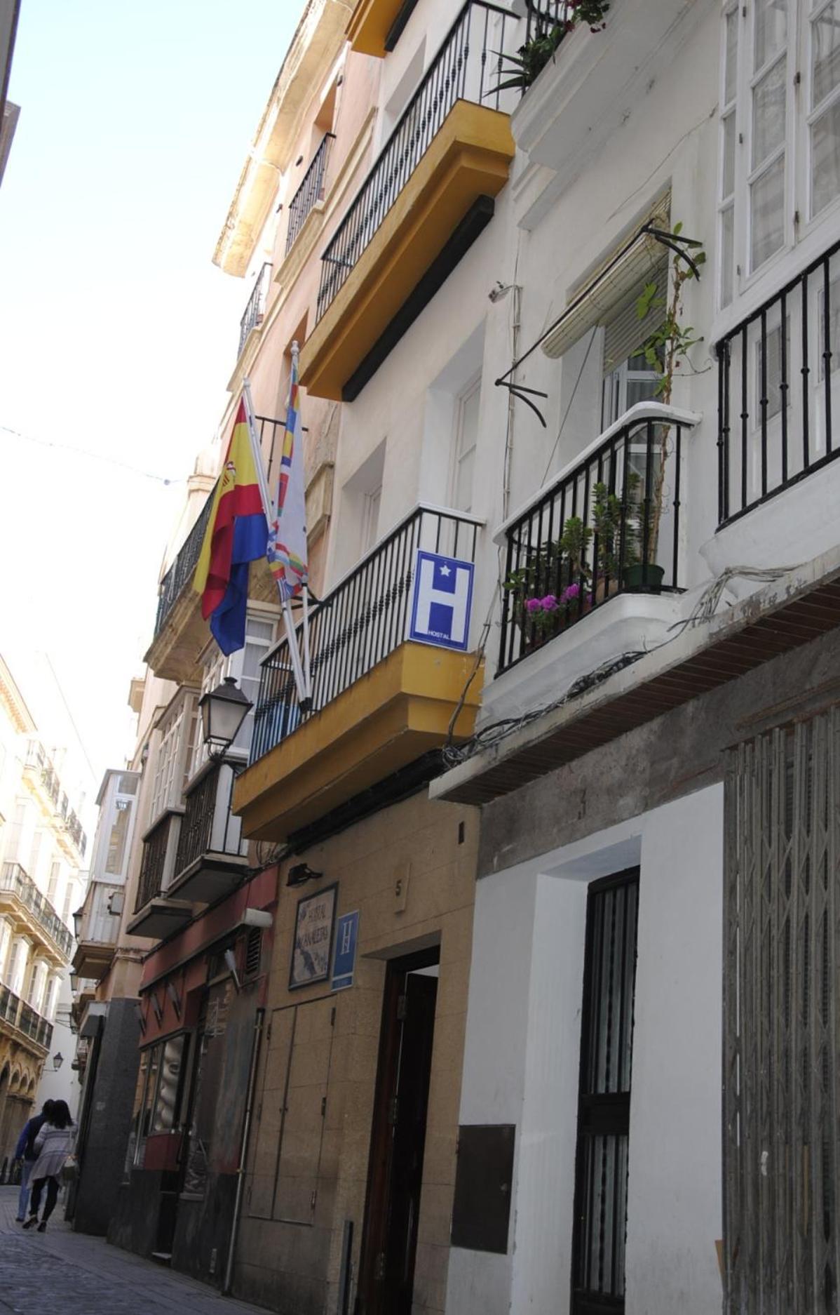 Hostal Canalejas Kadyks Zewnętrze zdjęcie
